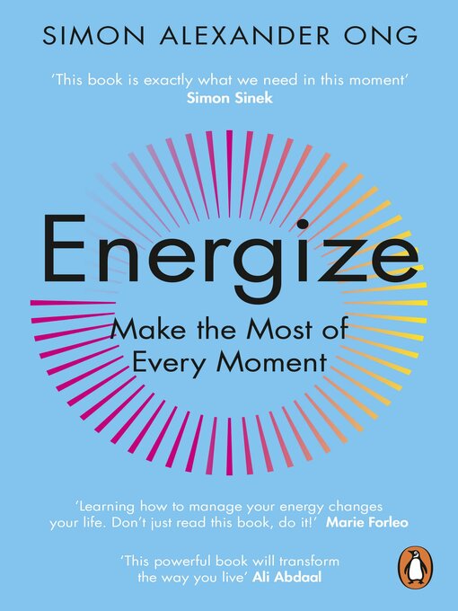 Title details for Energize by Simon Alexander Ong - Wait list
